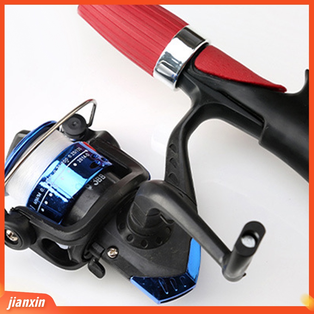 (In Stock) Pegangan Lipat Teleskopik Mini Portabel 1.4m Pancing Dengan 3BB Spinning Reel