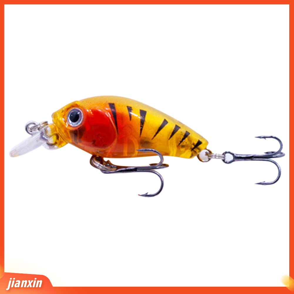 (In Stock) 4.5cm 4g Mini Plastik Fishing Tackle Tools Aksesoris Umpan Ikan Buatan