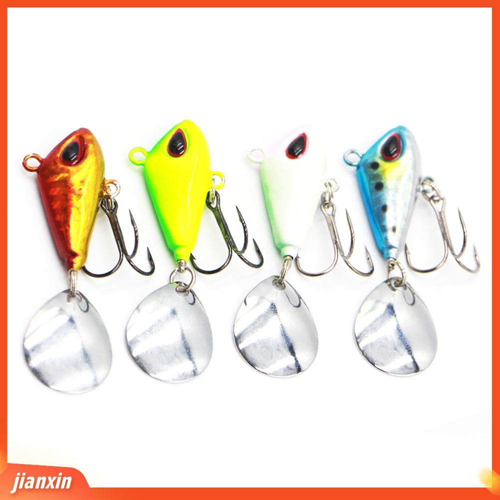 (In Stock) 3.3 cm Mini Memancing Buatan Manusia Hidup VIB Lure Wobbler Ikan Renang Umpan Tackle