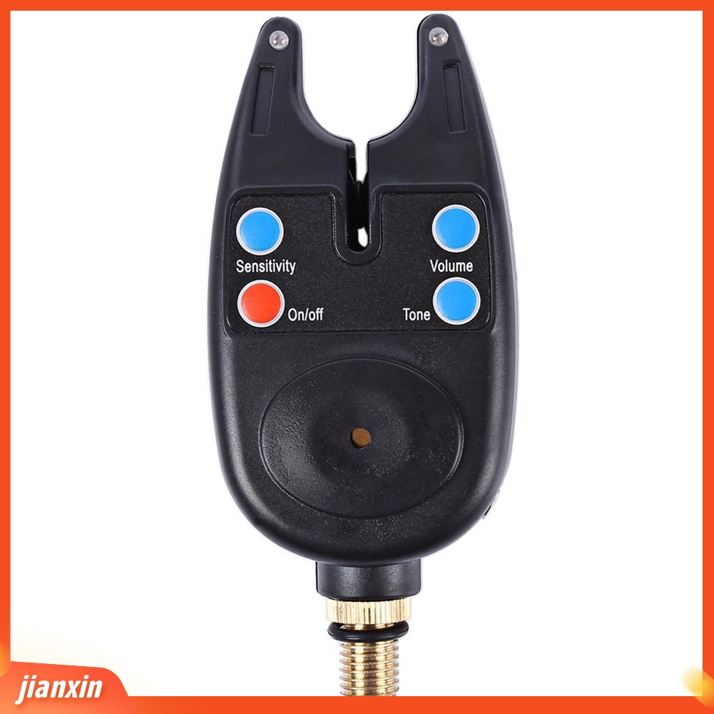 (In Stock) Alarm Gigitan Pancing Malam Luar Ruangan Sound Alert Lampu Indikator LED Alat Bantu