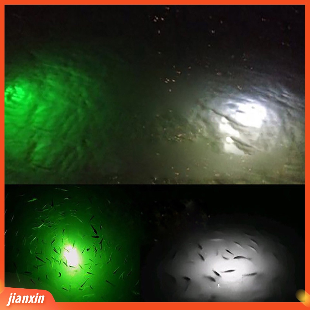 (In Stock) Lampu Pancing Flash Bentuk Berlian LED Strobo Cumi Deep Drop Umpan Bawah Air
