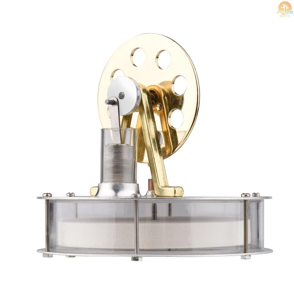 In Stock Mesin Stirling Suhu Rendah Rakitan Generator Listrik Eksperimen Panas Model Generator Fisik Dengan Desain Roda Gila Percobaan Sains Mainan Edukasi DIY Untuk Teac