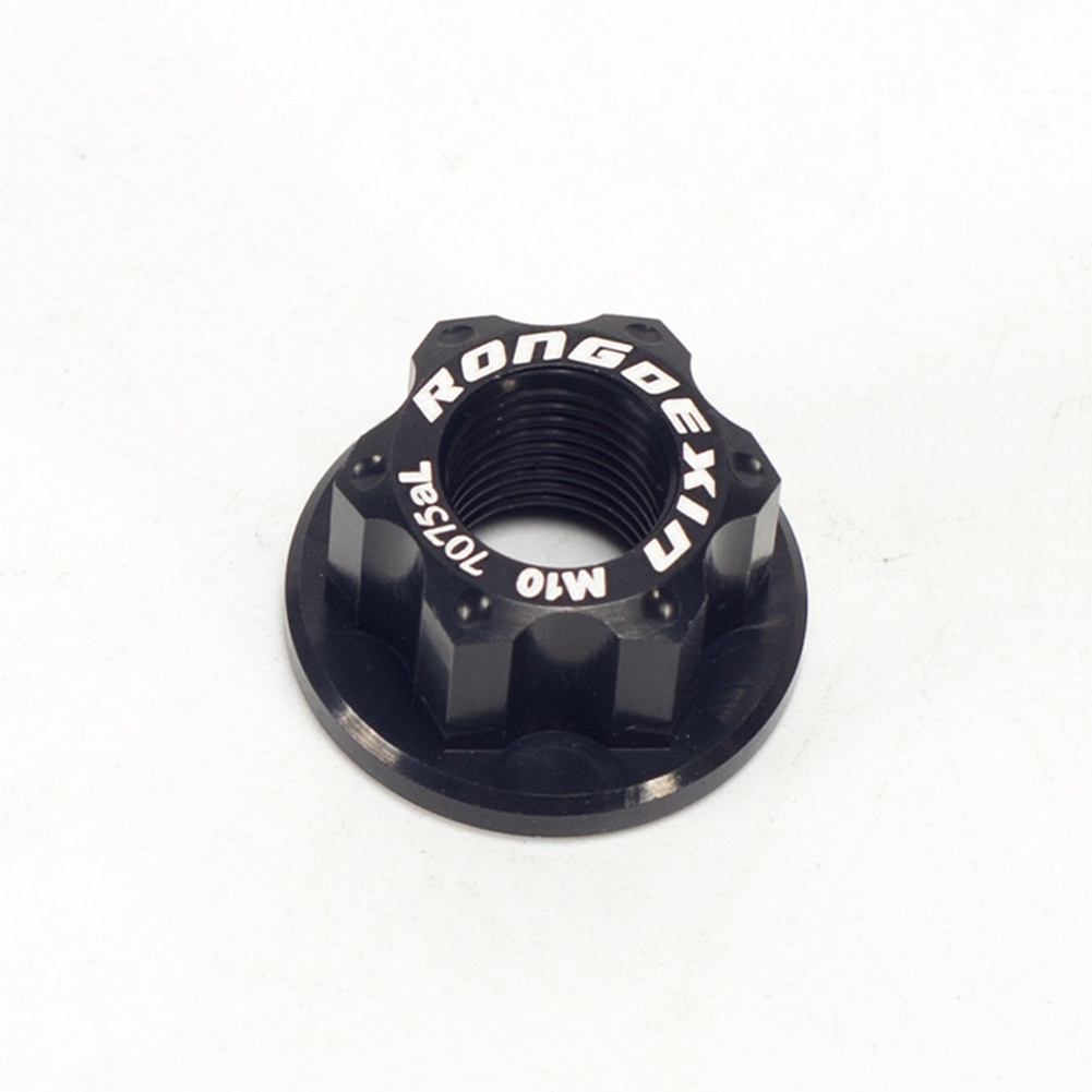 Mur As Roda Sepeda M10 Mur Roda Belakang Merah Tradisional As Roda Aluminium Alloy