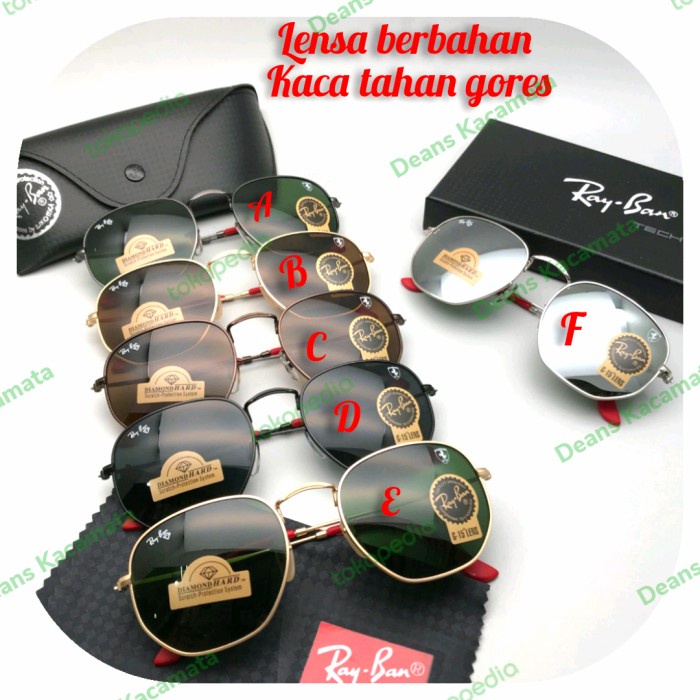 Kacamata hitam Fashion pria wanita terbaik