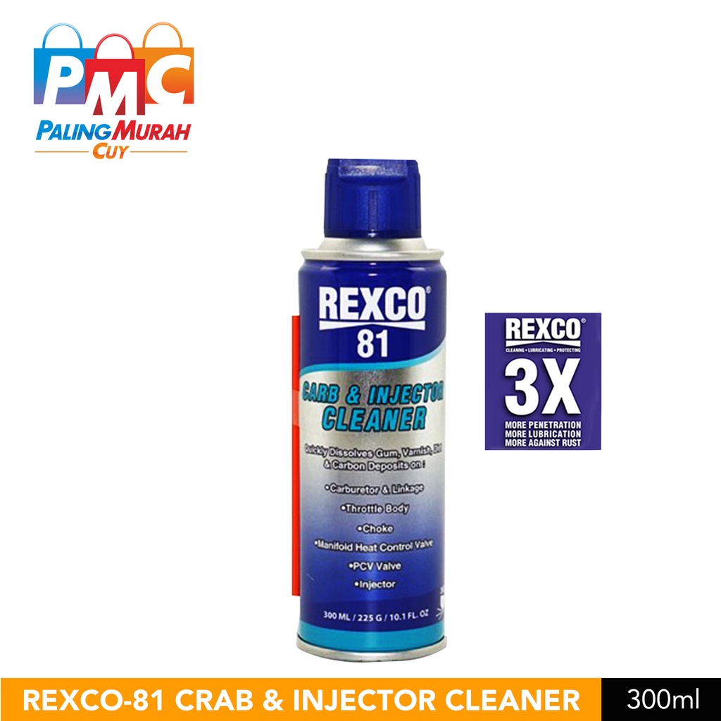 

Rexco 81 Pembersih Karburator dan Injektor (Cleaner) 300 Ml