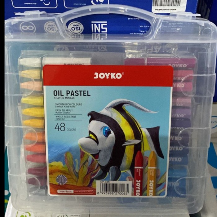 

Crayon Titi Joyko 48 Warna / Oil Pastel Titi Joyko 48