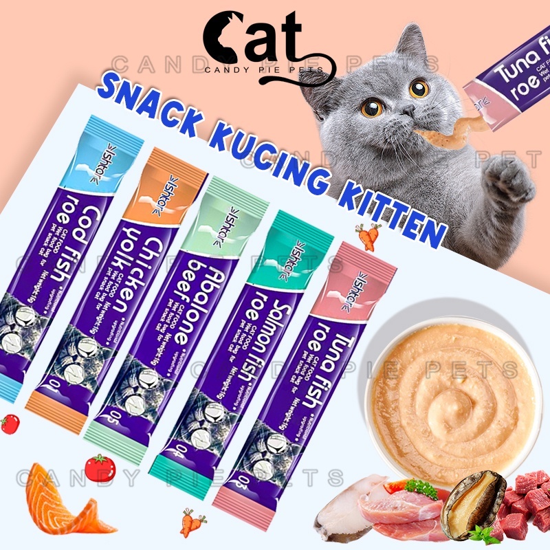 Camilan Kucing Creamy Treats Kucing Snack Kucing Cat Treats Snack