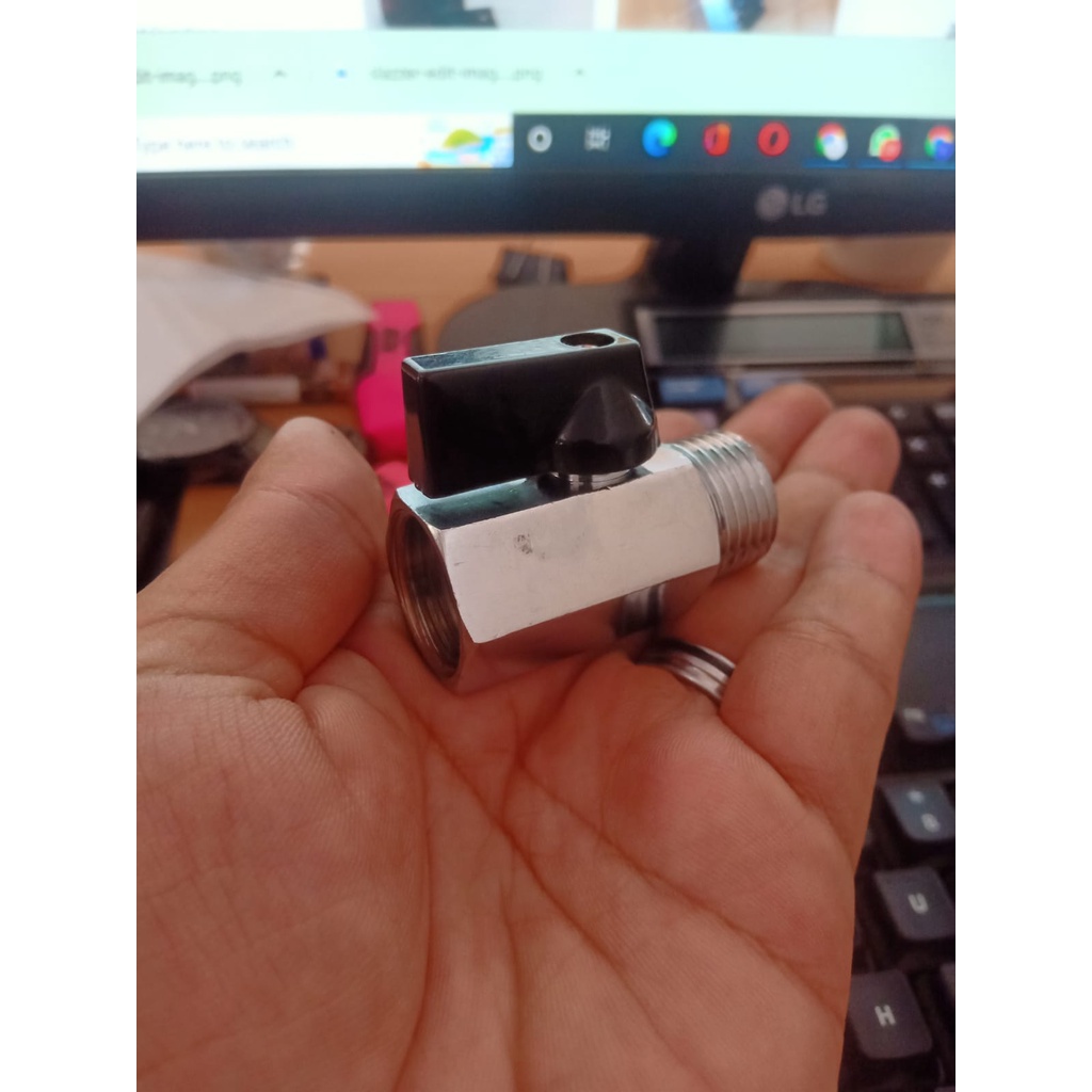 Kran 1/4 Mini Ball valve Male Female 1/4" inch Import QUALITY stainless