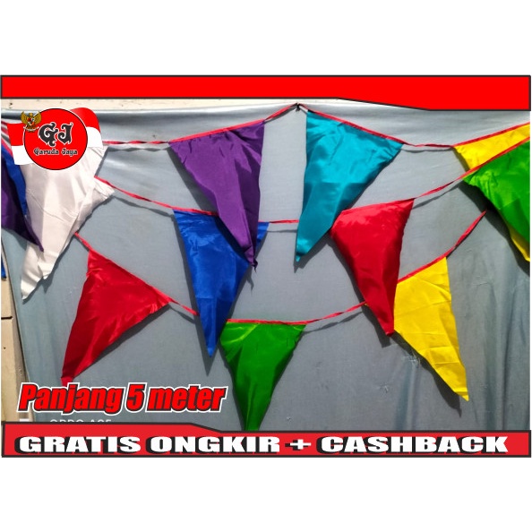 EDD umbul umbul segitiga#umbul umbul pesta#umbul umbul hiasan gapura