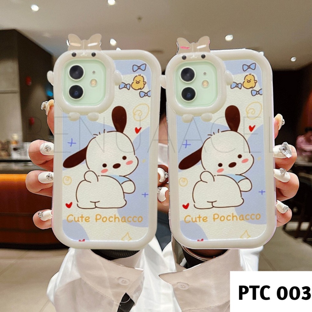 PTC003 CASE MOTIF GAMBAR CUTE POCHACCO REALME C1 C2 C11 2021 C12 C20 C21Y C25 C25S C25Y C30 C31
