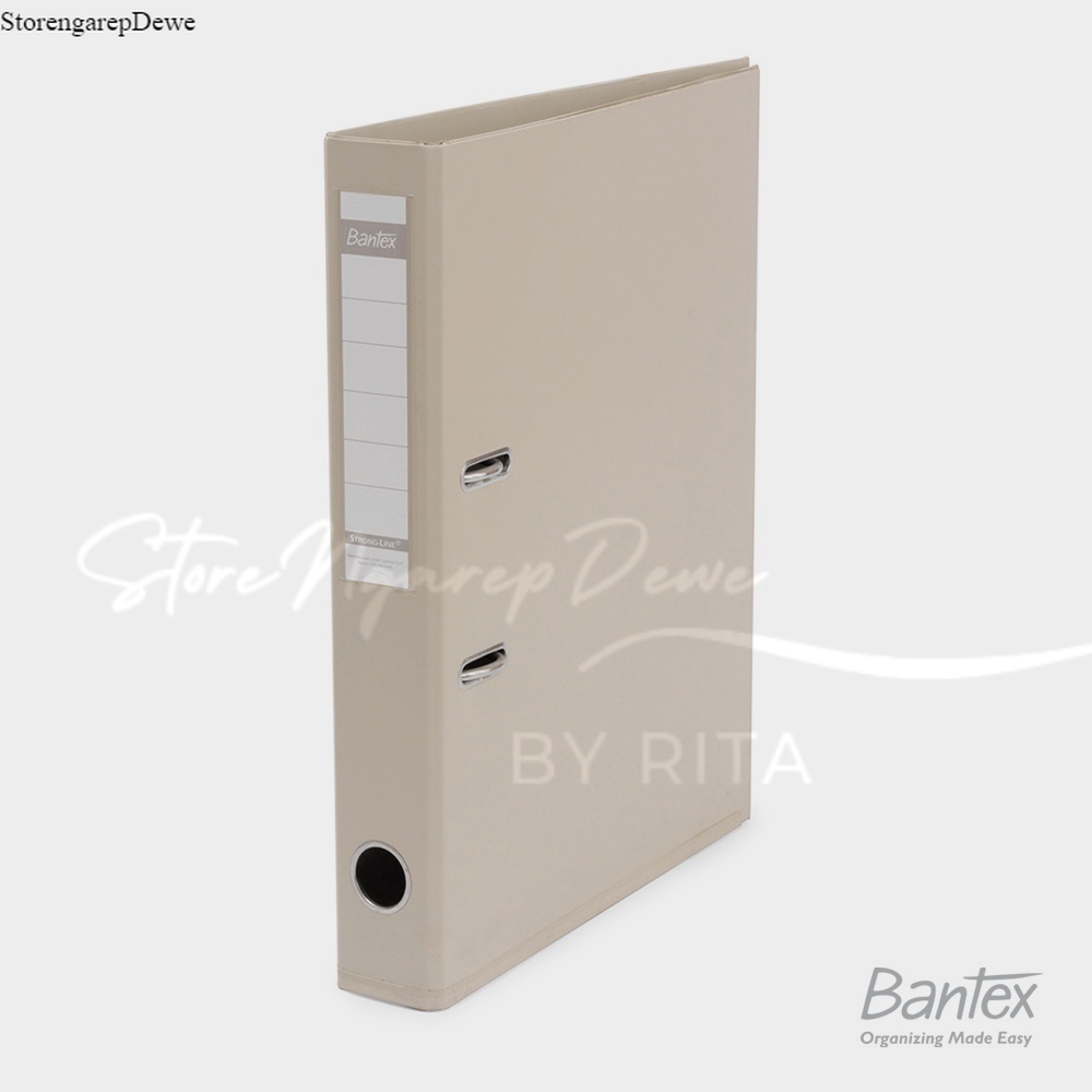 

Bantex Ordner Folio 5 cm PVC Lever Arch File Beige #1466V13 real produk bantex asli seperti gambar