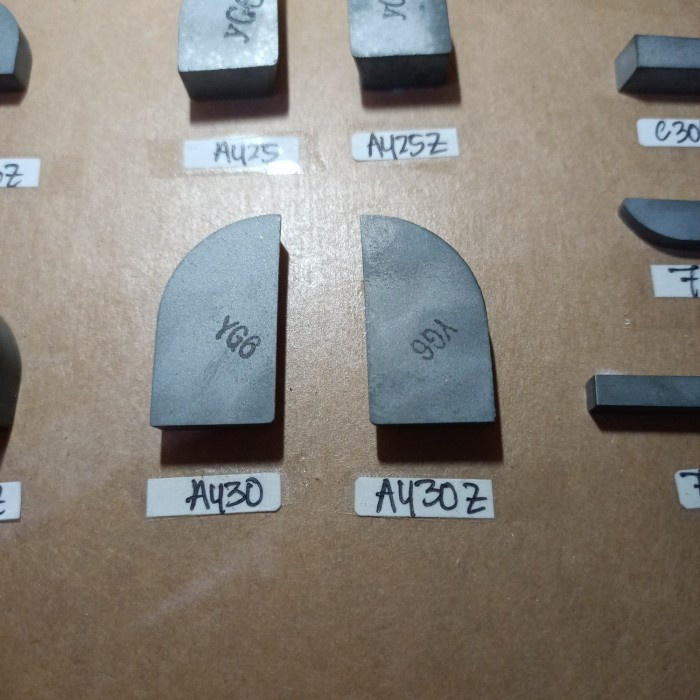 ECER widia A430 YG6 - betel widia -betel bubut widia - tip widia yg6 dt yg6