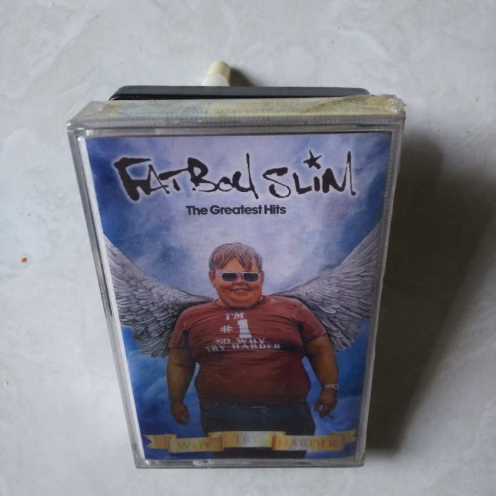 kaset baru segel fatboy slim the greatest hits