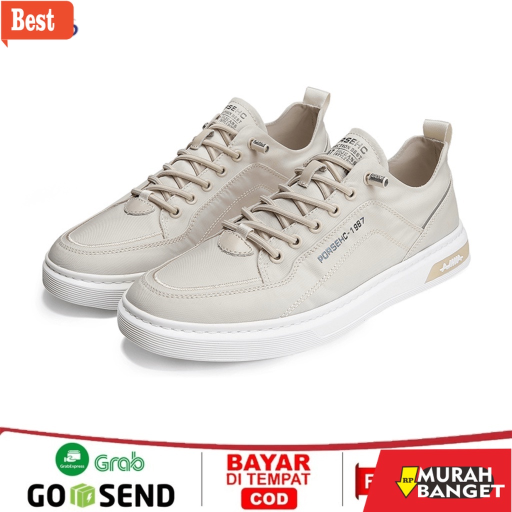 Sneakers pria terbaru- Leedoo Sepatu Sneakers Pria Sepatu Formal Running Shoes Sepatu Tali Pria Casu