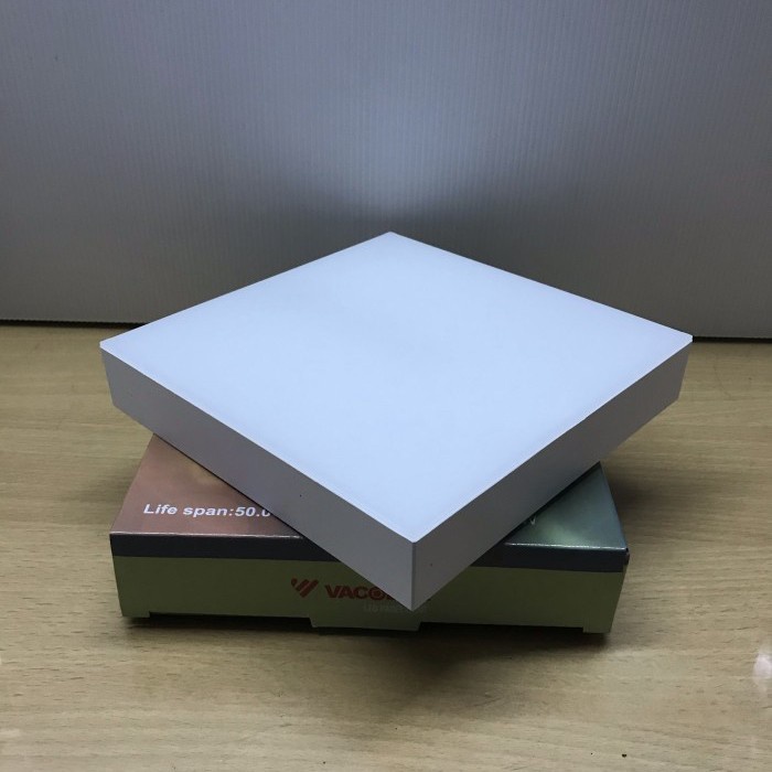 Lampu Downlight Led Panel Kotak 12watt cahaya Putih