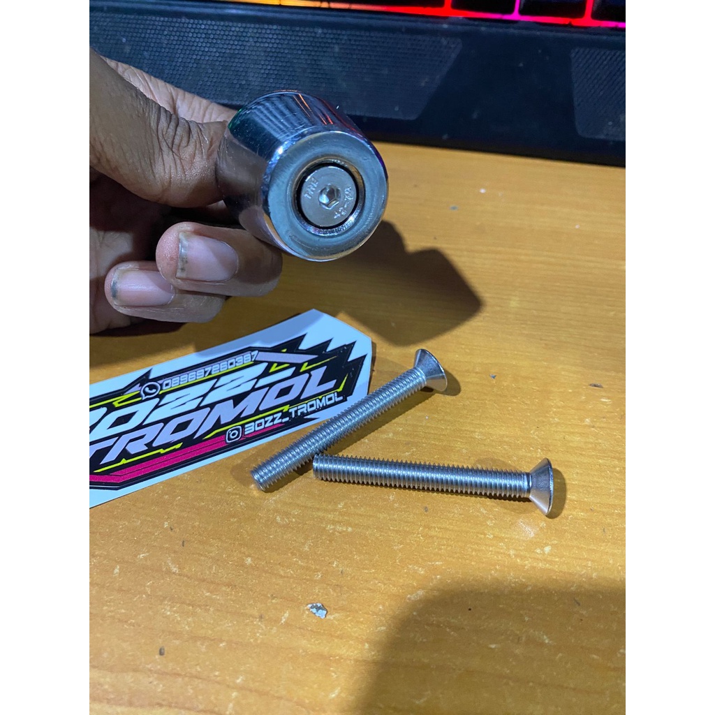 baut Jalu stang PCX stenlis (BAUT SAJA) 1 biji baut jalu pcx fu stenlis THE