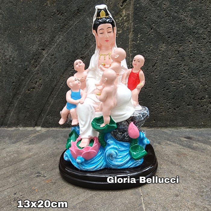 PATUNG PAJANGAN DEWI KWAN IM ANAK ANAK