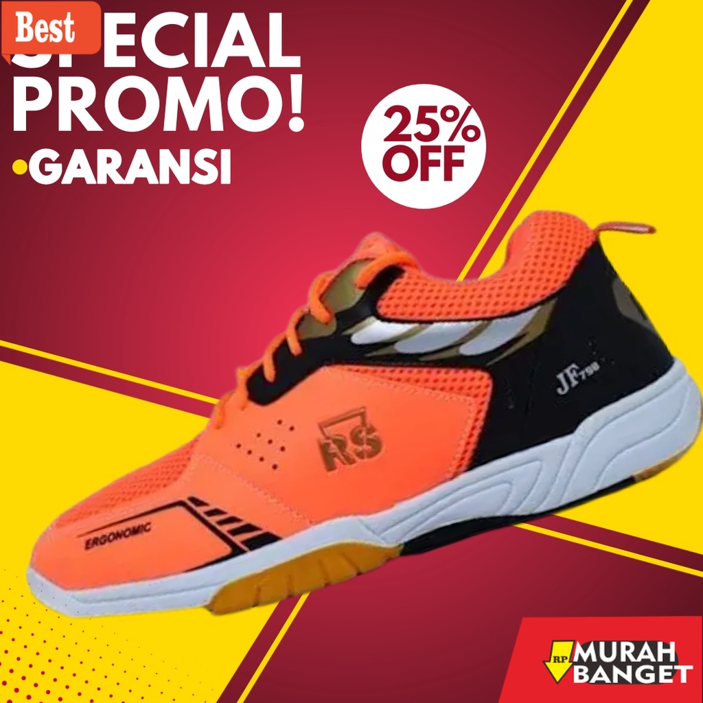 Sepatu bulu tangkis terbaru- Sepatu Spatu Raket Badminton Batminton Shoes Bulutangkis Lining Rs Pria