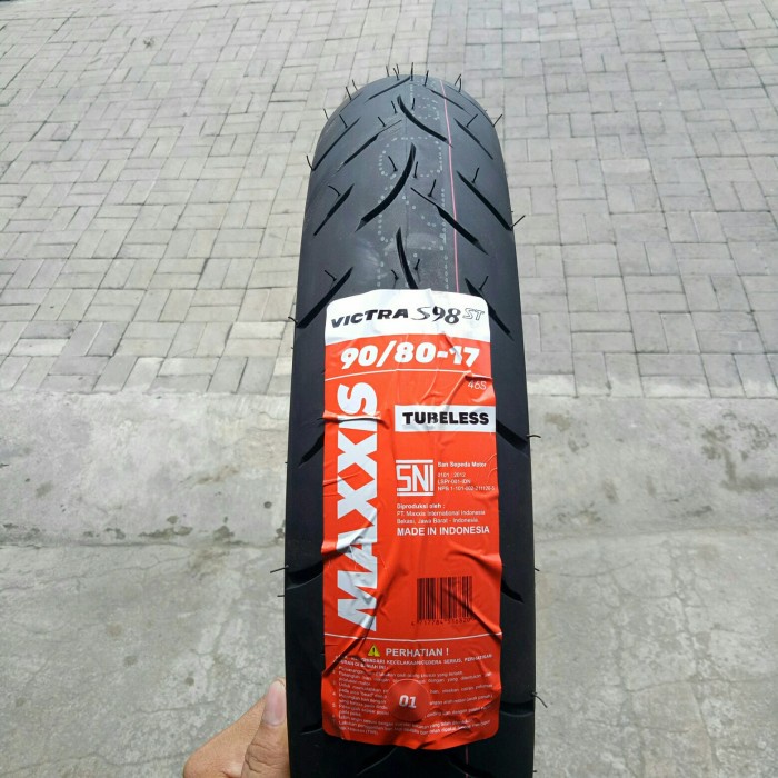 ban maxxis victra ring 17 90/80-17 tubless