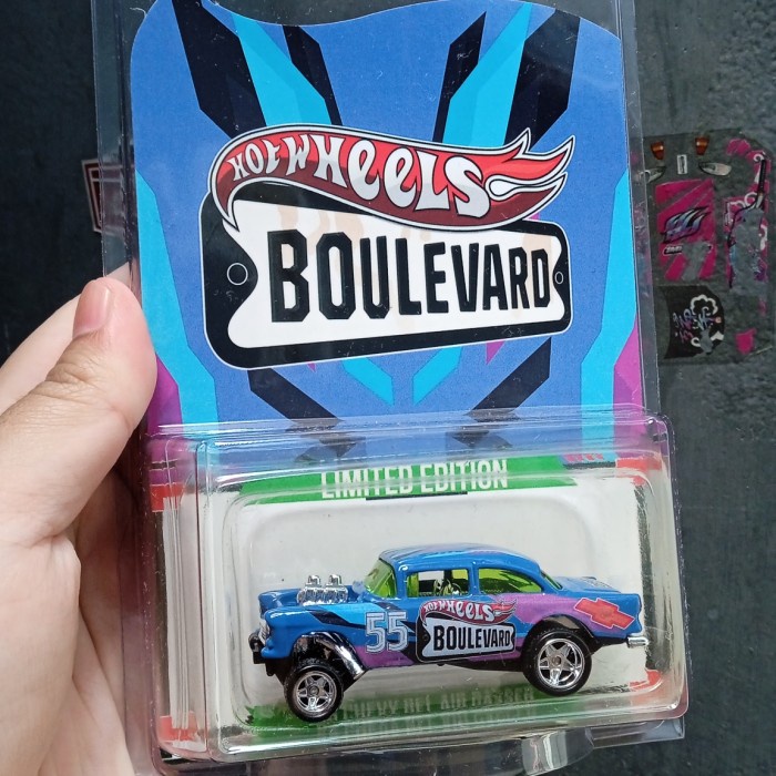 TERBARU Hot Wheels 55 Chevy Bel Air Gasser Boulevard custom