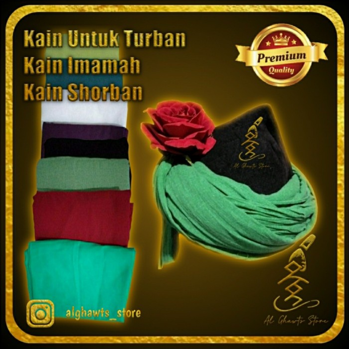 MW201 - Kain Turban | Imamah Sufi | 7 Meter