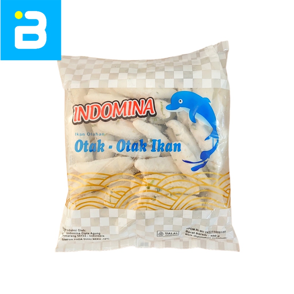 

Indomina Otak-Otak Ikan 500 G