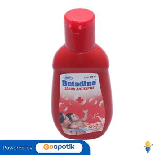 Betadine Sabun Cair 60 Ml