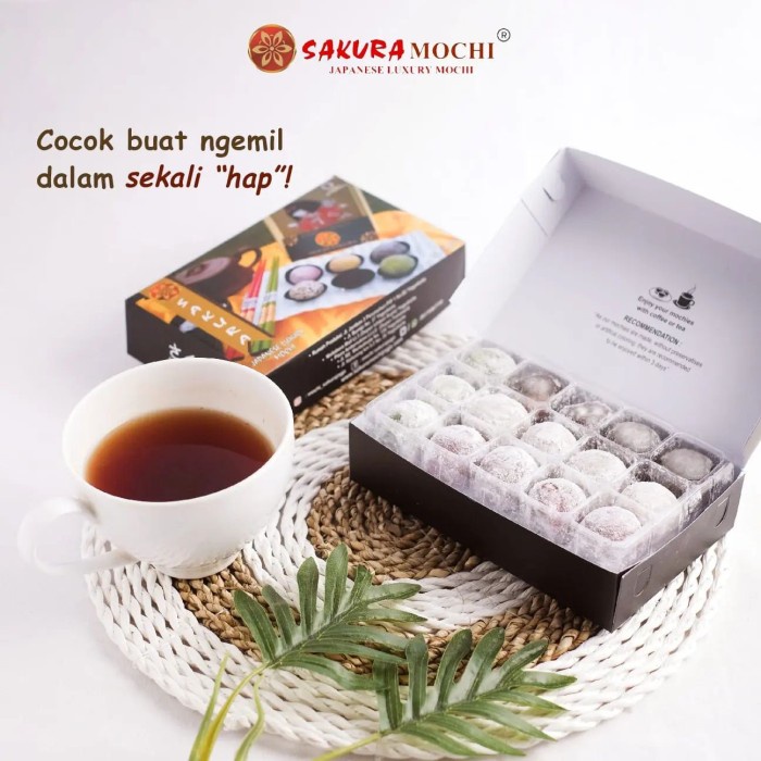

Kue Mochi Sakura Isi 15 Pahe Mochi Jogja Kue Jogja Moaci Jogja Moachi
