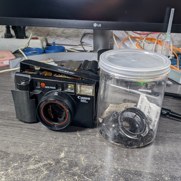Canon AF35ML Parts Bin (PM mau part apa dulu sebelum dibeli)