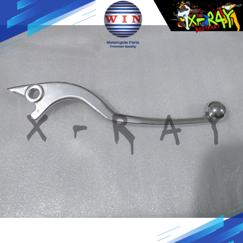 Handel Rem Kiri / Kanan Scoopy 110 FI 2013 2014 2015 2016 Silver | brake handle lever WIN | tuas hen