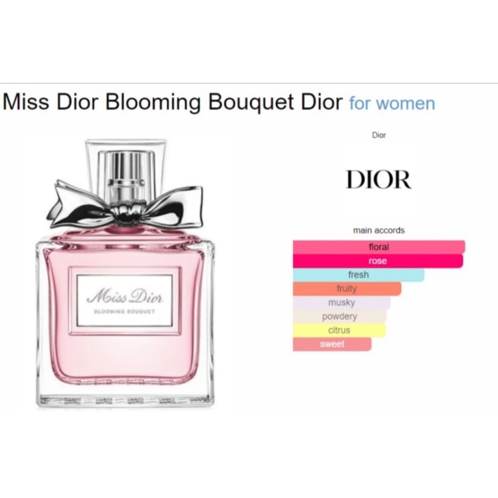 SALE..!! Parfum Wanita Blooming Bouquet EDT 100mL Parfum Import Singapore