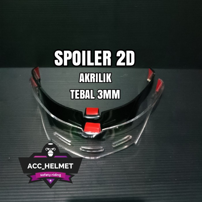 Spoiler Helm JPN KIYOSHI / JPN KYOSHI | AKRILIK