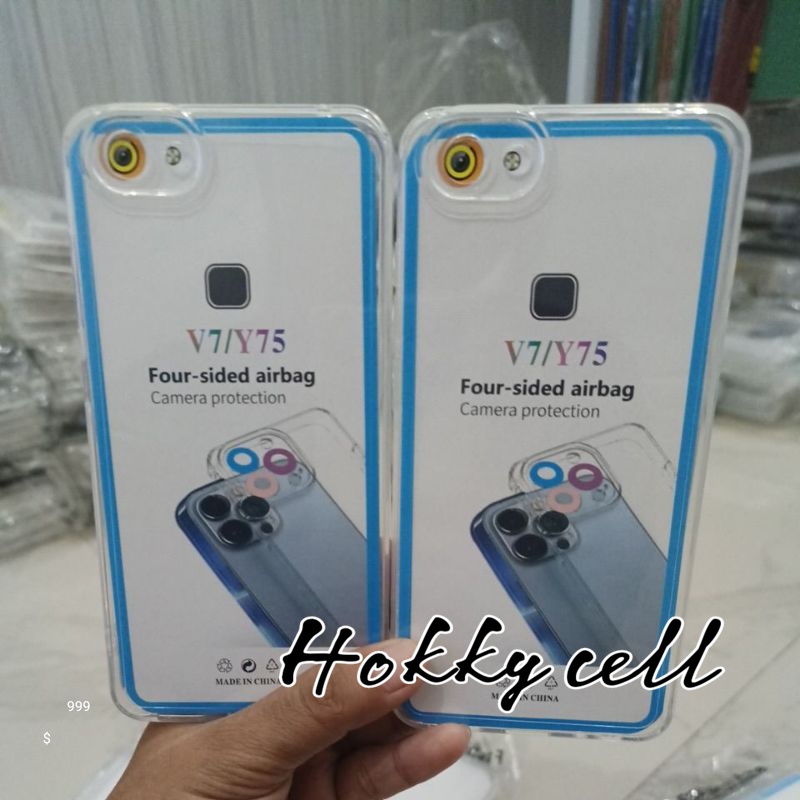 Soft Case Clear Space Bening VIVO V7/Y75/ 1718 Casing Transparan