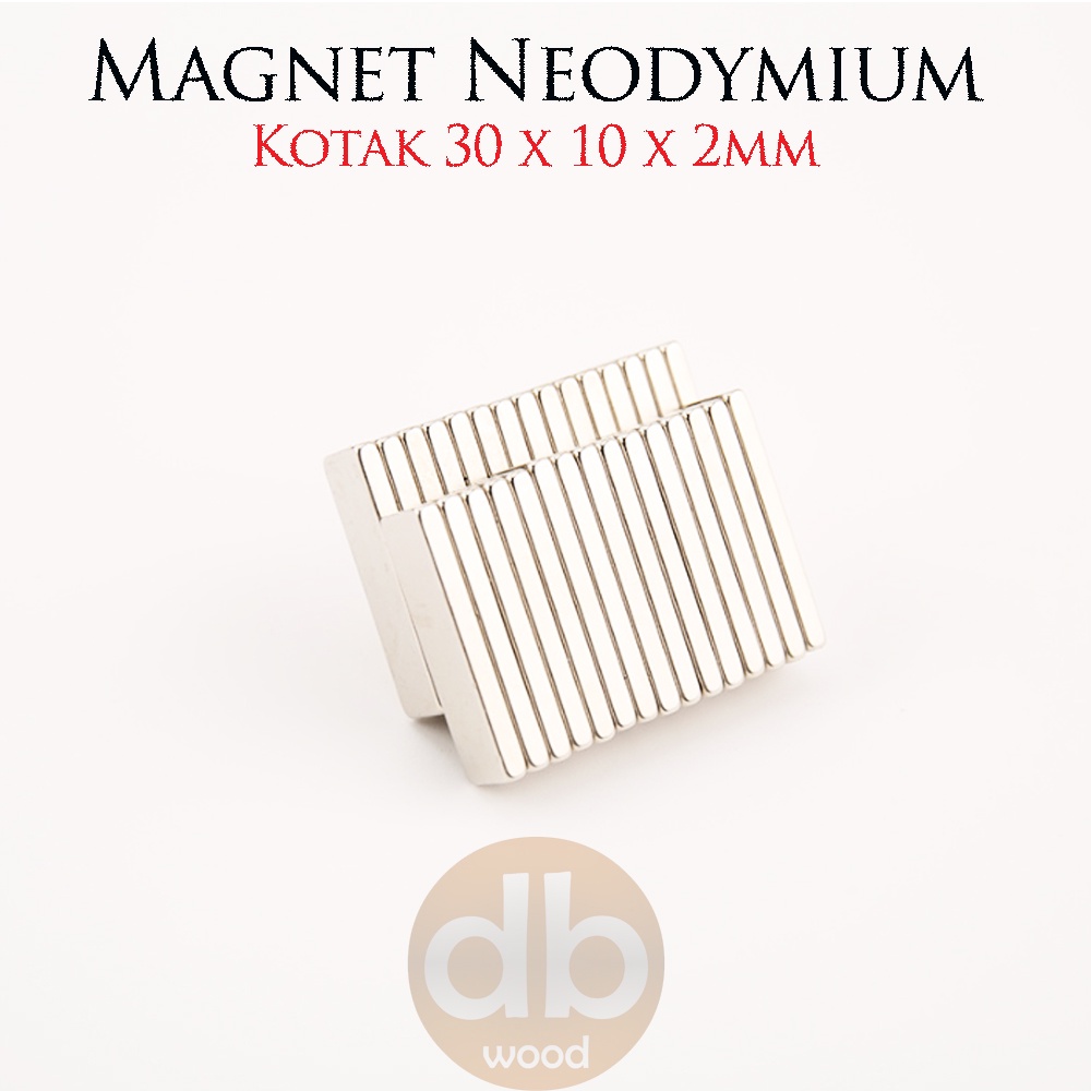 

Magnet Neodymium Persegi Kotak F30x10x2