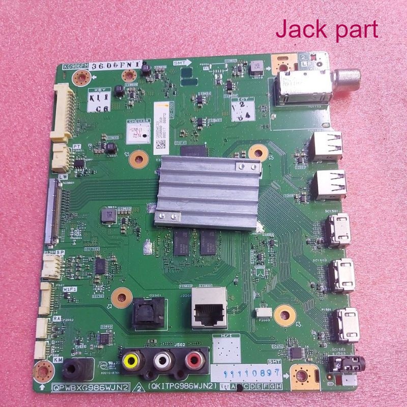 MB MAINBOARD MOTHERBOARD TV SHARP 4T C60BK1X 60BK1X