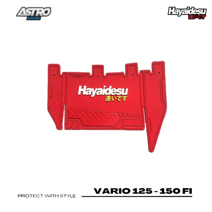 Penahan Lumpur Vario 125 Vario 150 Hayaidesu Mudflap Aksesoris Variasi - Biru