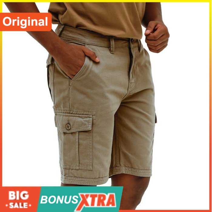 Celana Pendek EIGER1989 JACK STEEL 2.0 SHORTS Brown Grey 91000 7279 ORI