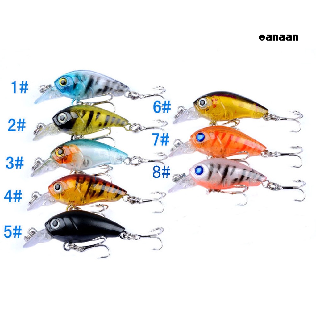 Cnn-8pcs/set Mini Bionic Lure Umpan Pancing Laut Keras Palsu Untuk Memancing