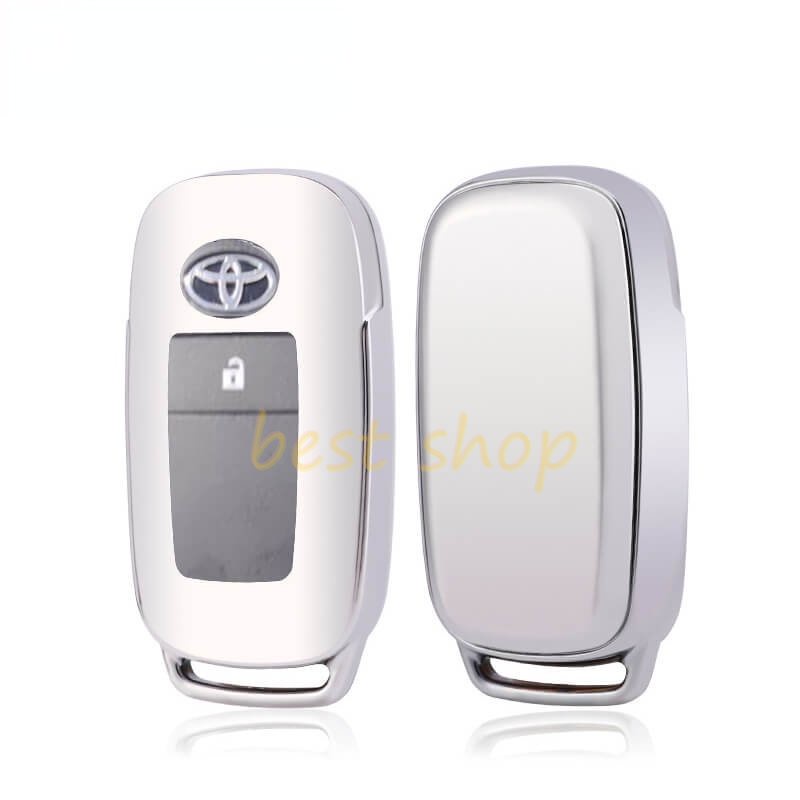 Untuk Toyota Raize Avanza 2022baru Veloz 2021case Kunci Mobil TPU Remote Chrome Silicone Case Cover