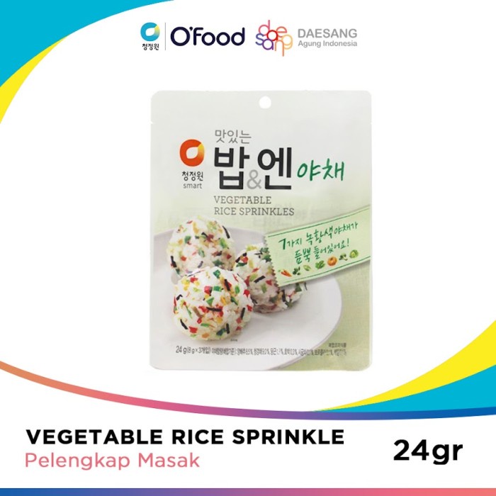 

[Ready Stock]cod Chung Jung One - Vegetable Rice Sprinkle - 24 gr