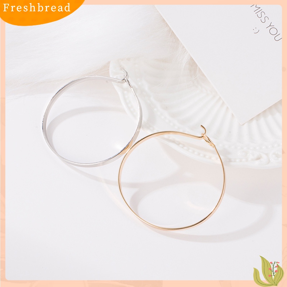 &lt; Freshbread &gt; Fashion Sederhana Wanita Berongga Lingkaran Terbuka Gelang Bangle Perhiasan Pergelangan Tangan Dekorasi Hadiah