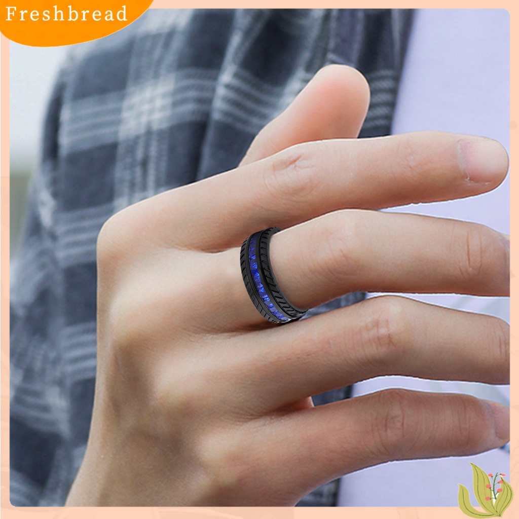 &lt; Freshbread &gt; Cincin Fidget Bentuk Ban Tidak Luntur Perhiasan Pria Wanita Tampan Trendy Ring Untuk Kehidupan Sehari-Hari