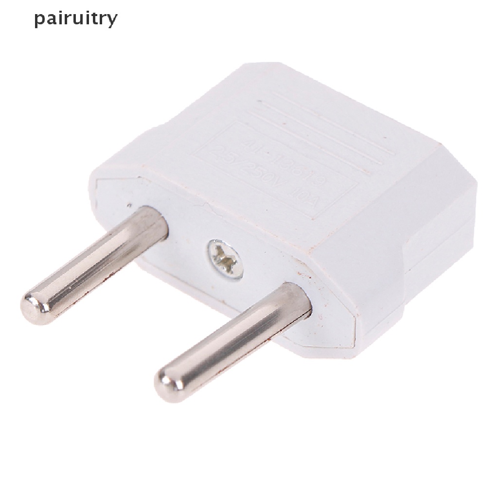 Prt 4Pcs plug Eropa usa eu to us plug us to eu plug travel charger adapter converter PRT