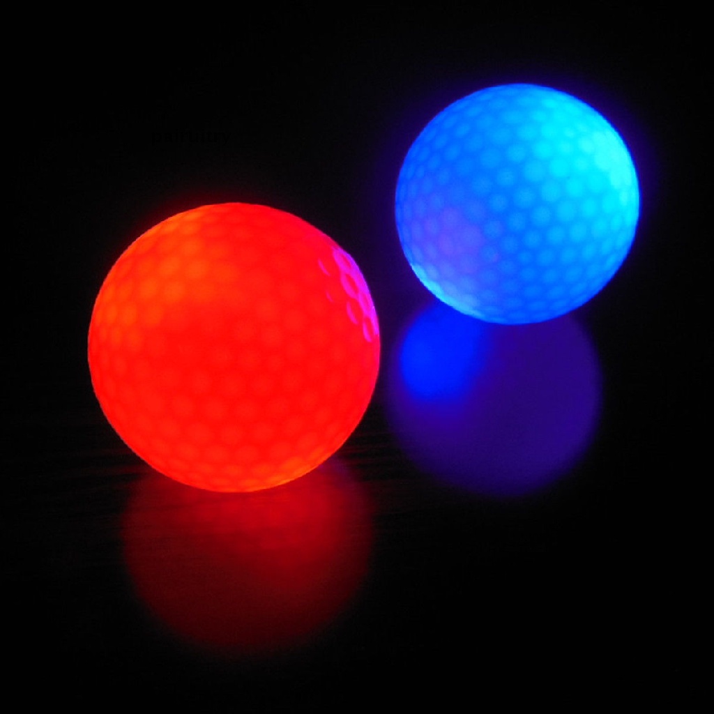 Prt light-up Lampu Malam Kedip Glowing Fluorescence Golf Ball Golf PRT