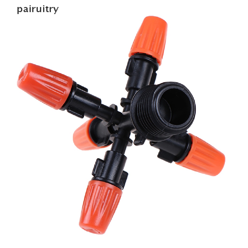 Prt Sprinkler Taman Penyiraman Otomatis Rumput360° Rotag Sprinkler 5nozel PRT