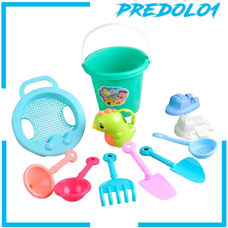 [Predolo1] Set Mainan Pasir Pantai Anak Kartun Dapat Digunakan Kembali Untuk Playground Sandpit Seaside