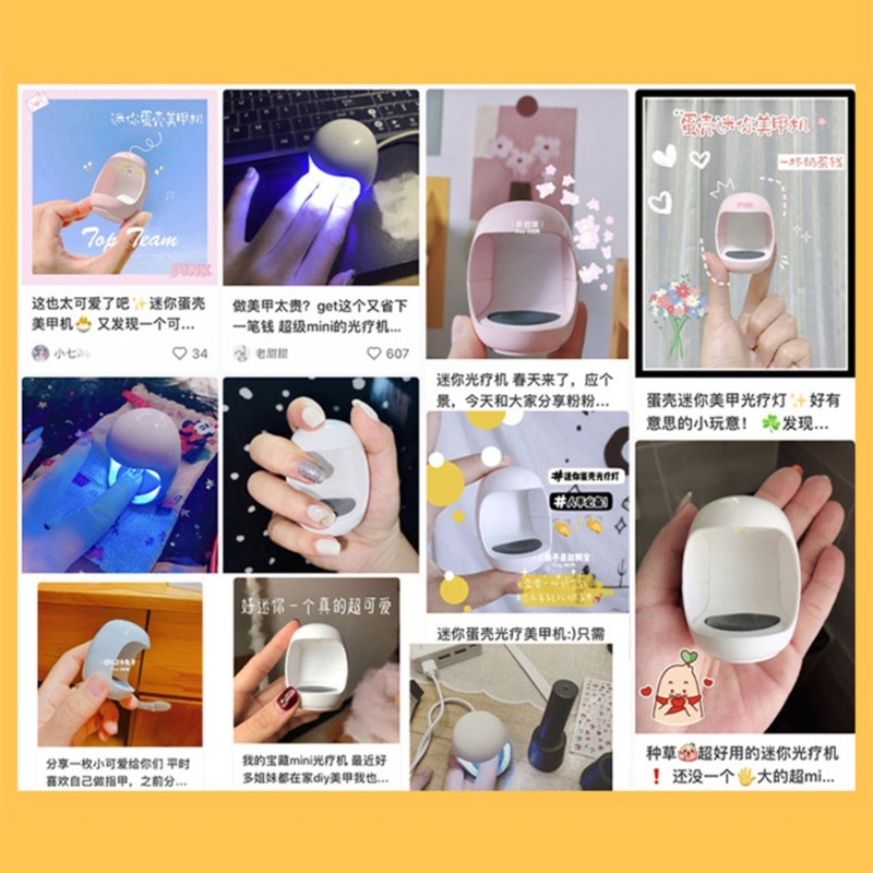 Siy Nails UV Light Nail Lamp Lampu Kuku UV Lampu Kuku LED Pengering Kuku Nail Art Tools