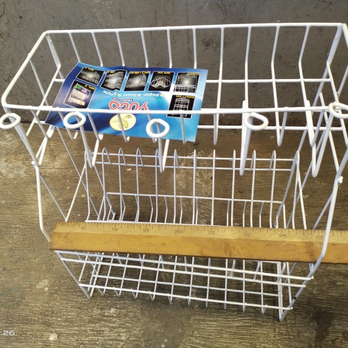 Rak piring 3 susun besi, murah