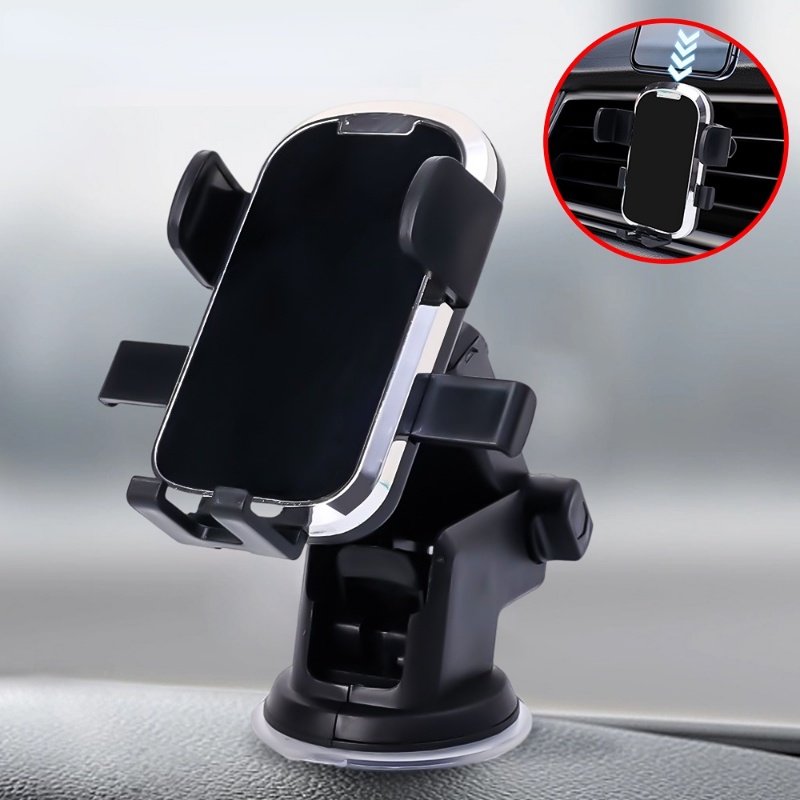 2in1 Kualitas Tinggi Dudukan Ponsel Suction Cup Phone/Kreatif Ditarik Anti-Selip Dapat Diputar Penyangga Berdiri