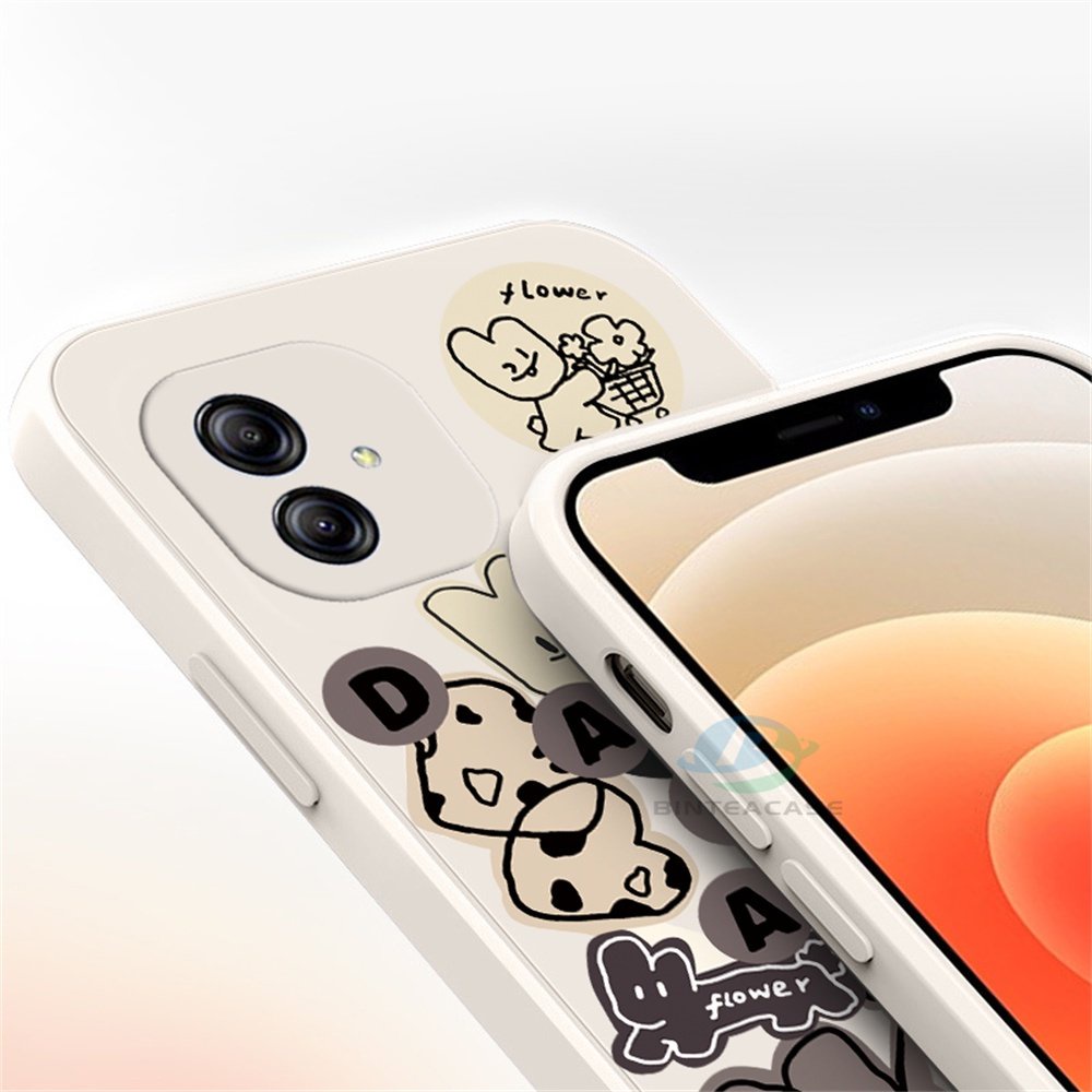 Casing Realme 10 C55 C35 C33 C31 C30 C21Y C25Y C21 RealmeC11 C25 C15 C12 C3 C2 Realme 8i 8 pro 5 5i 6i C17 Muppet Bunny Lembut Silikon Case Handphone Binteacase